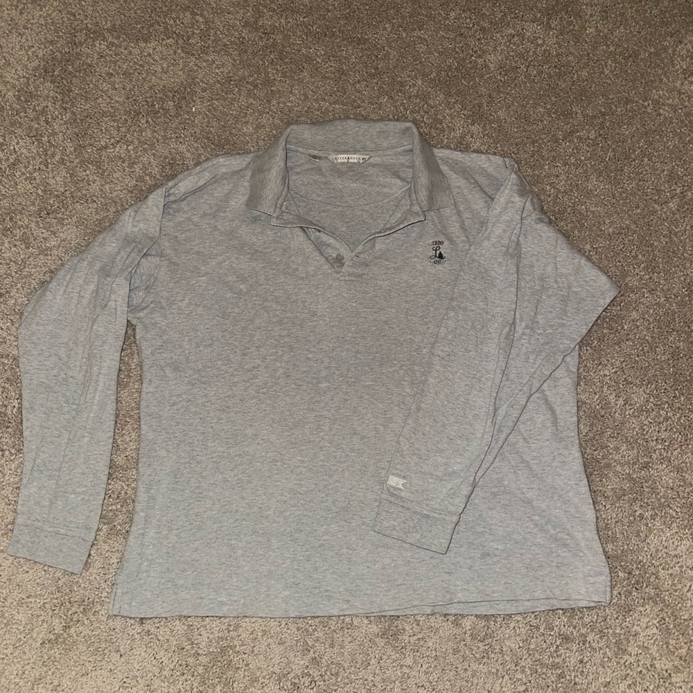 Cutter & Buck Gray Polo Shirt
